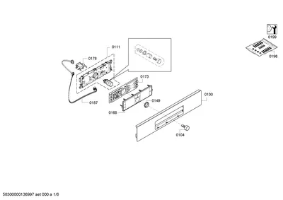 Screws, Fan Parts (0104-0199)