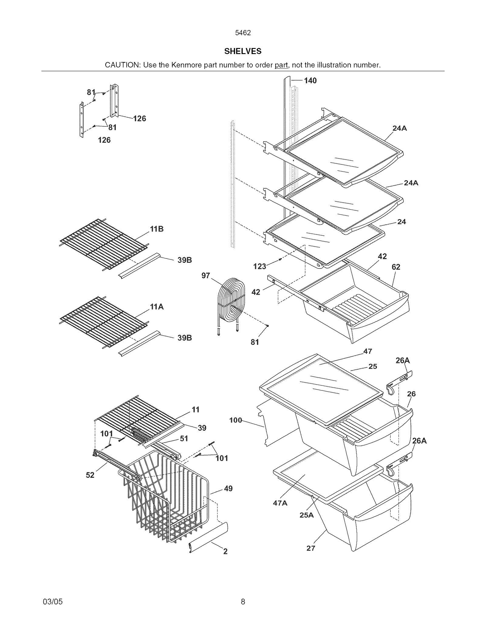 Safety Spill Shelf