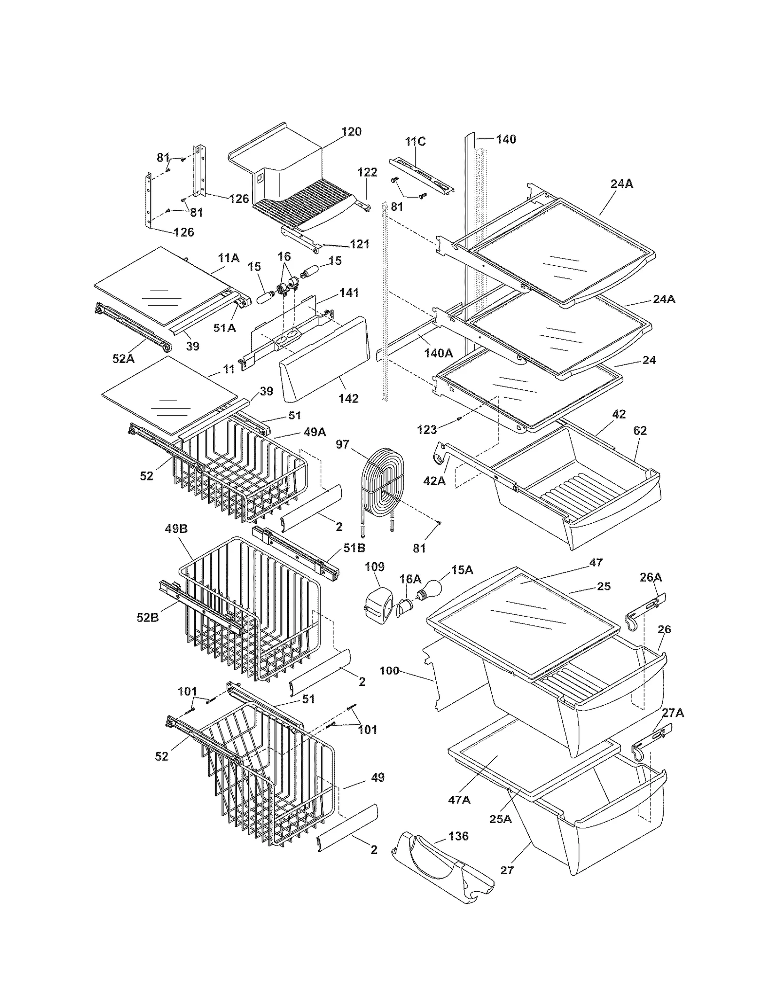 SHELVES