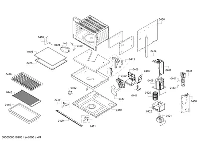 Door & Housing, Fan Parts (0401-0441)
