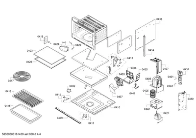 Door & Housing, Fan Parts (0401-0441)