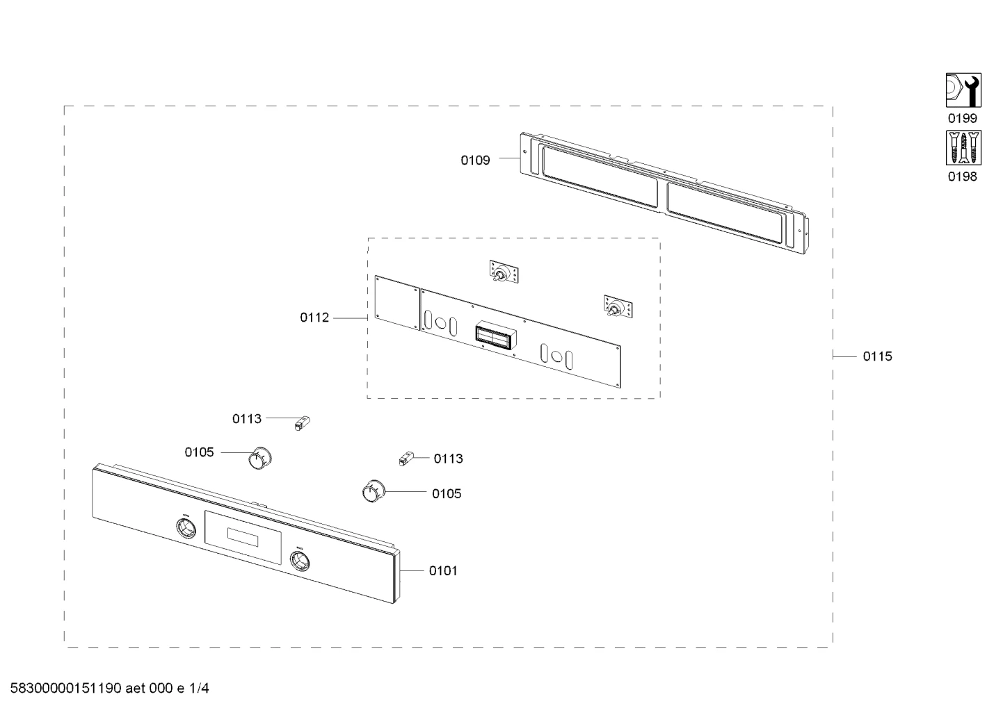 Screws, Flaps & Holders (0198-0199)