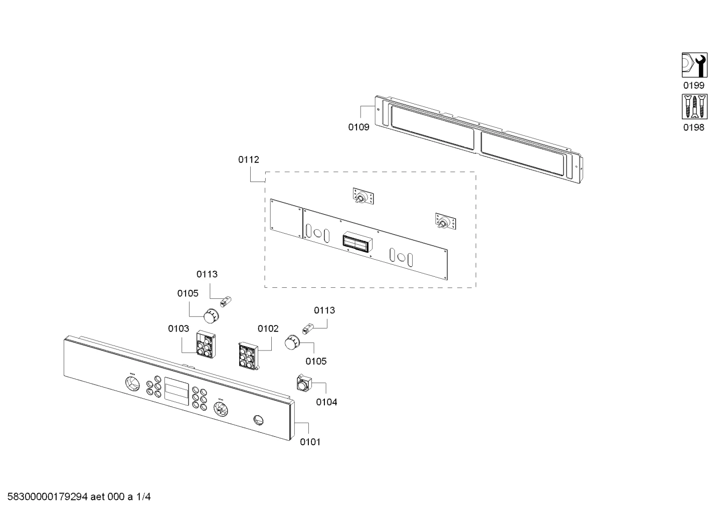 Screws, Flaps & Holders (0198-0199)