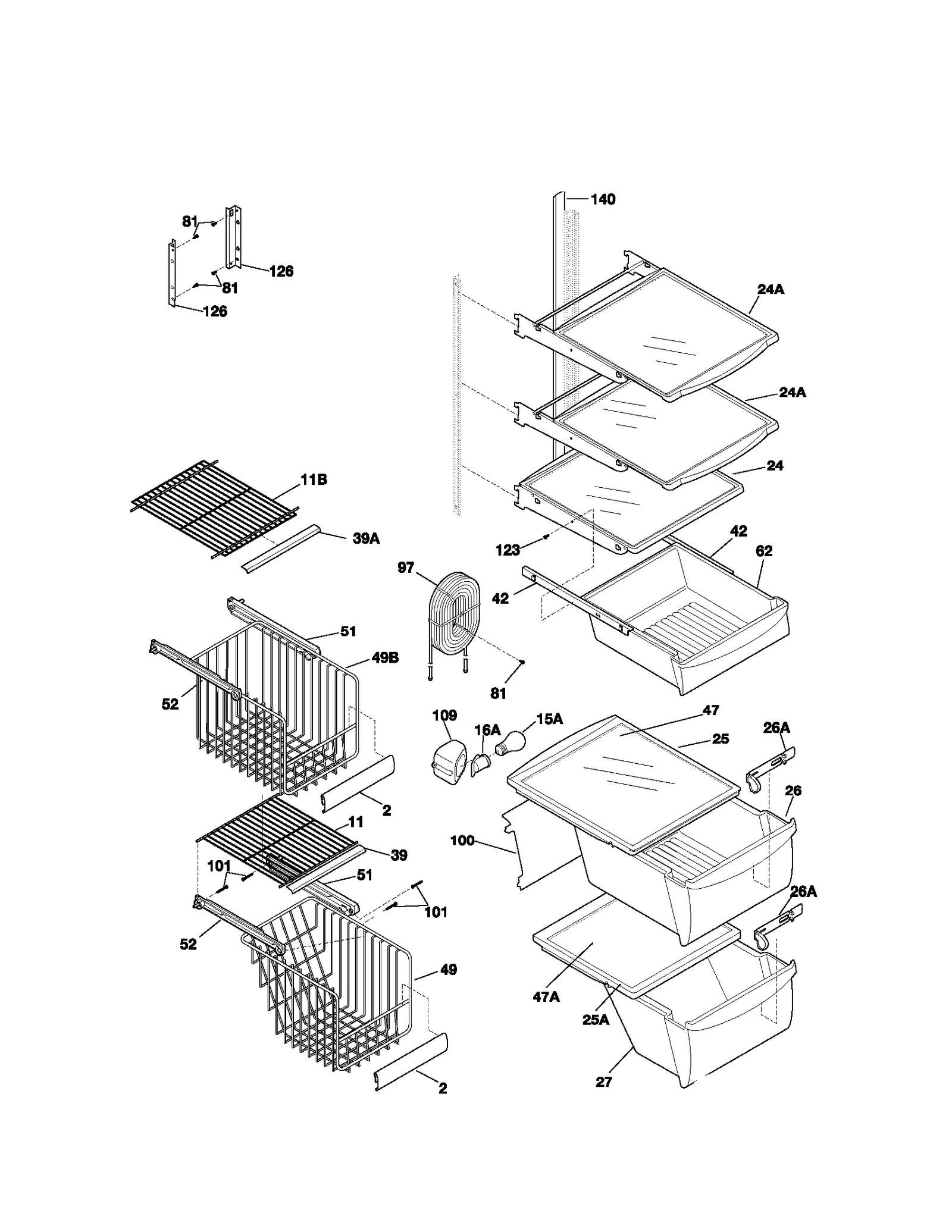 SHELVES