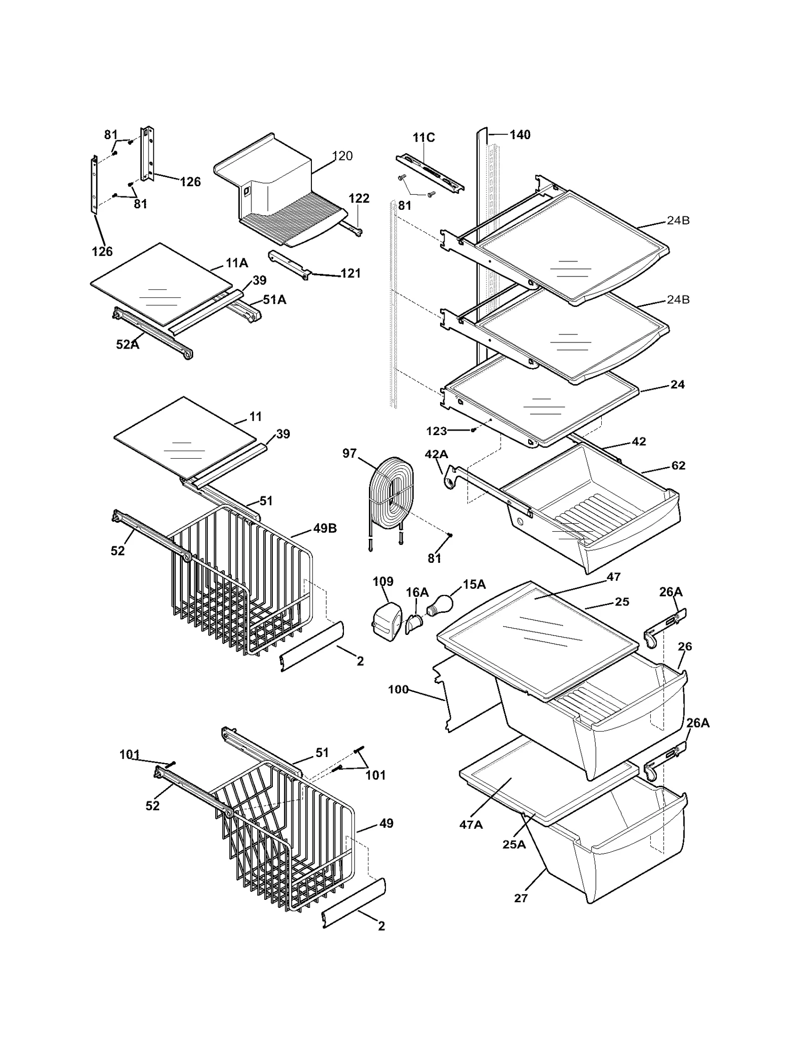 SHELVES
