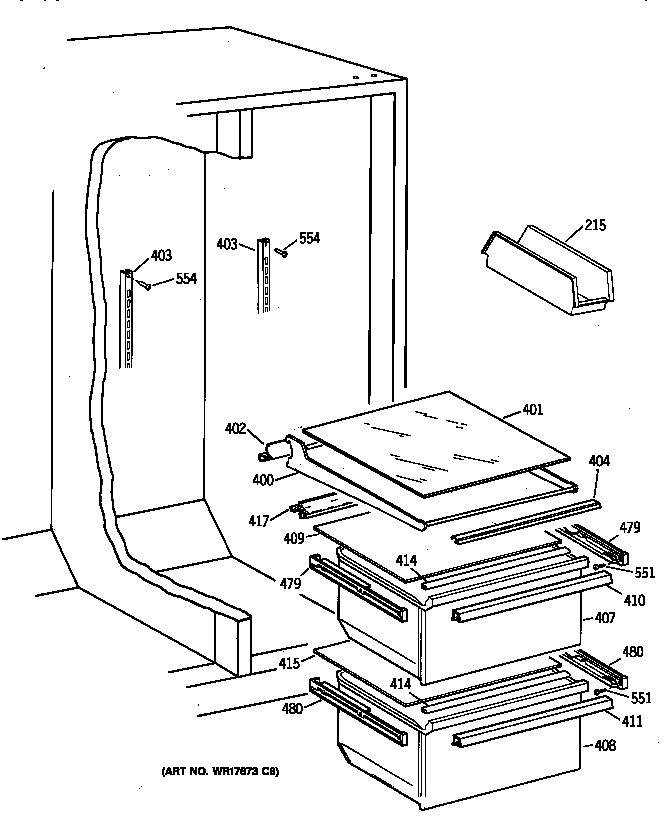 Cantilever Shelf
