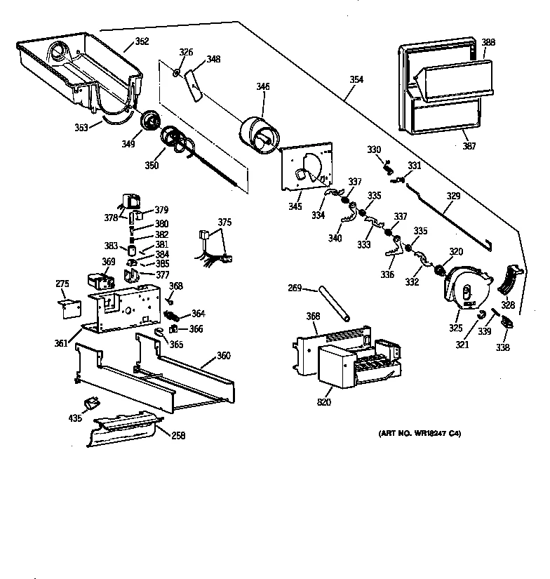 Motor Dispenser Harness