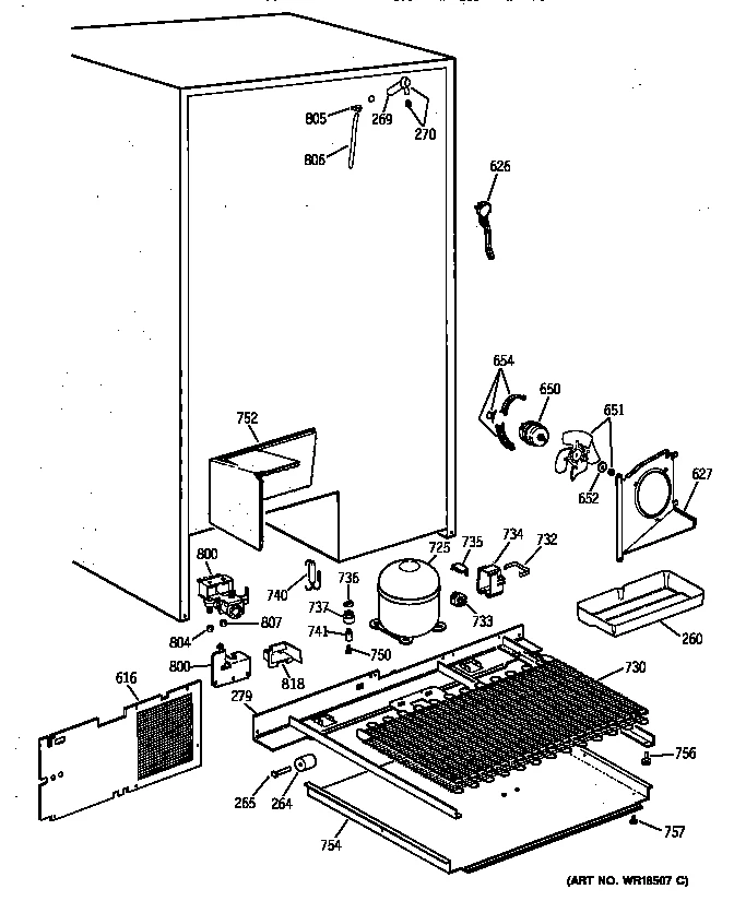 Condenser Fan Housing