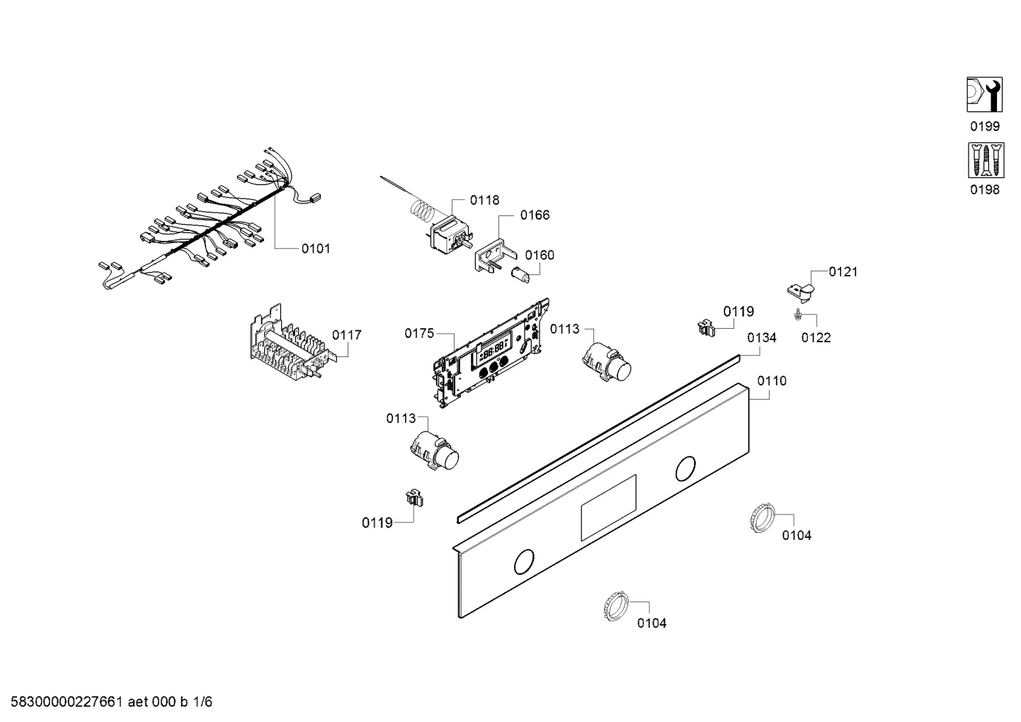 Screws, Seals & Gaskets (0119-0199)