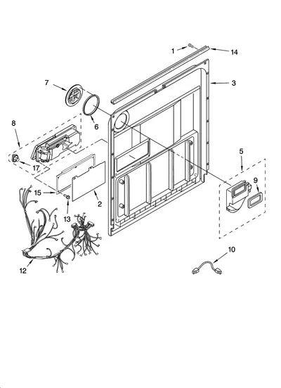 DOOR AND LATCH PARTS