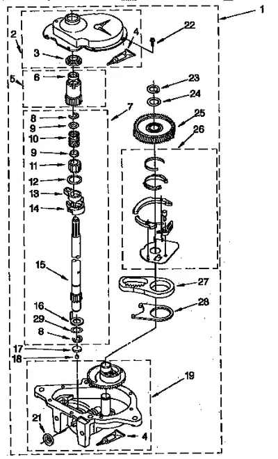 GEARCASE PARTS