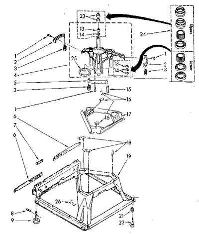 MACHINE BASE PARTS
