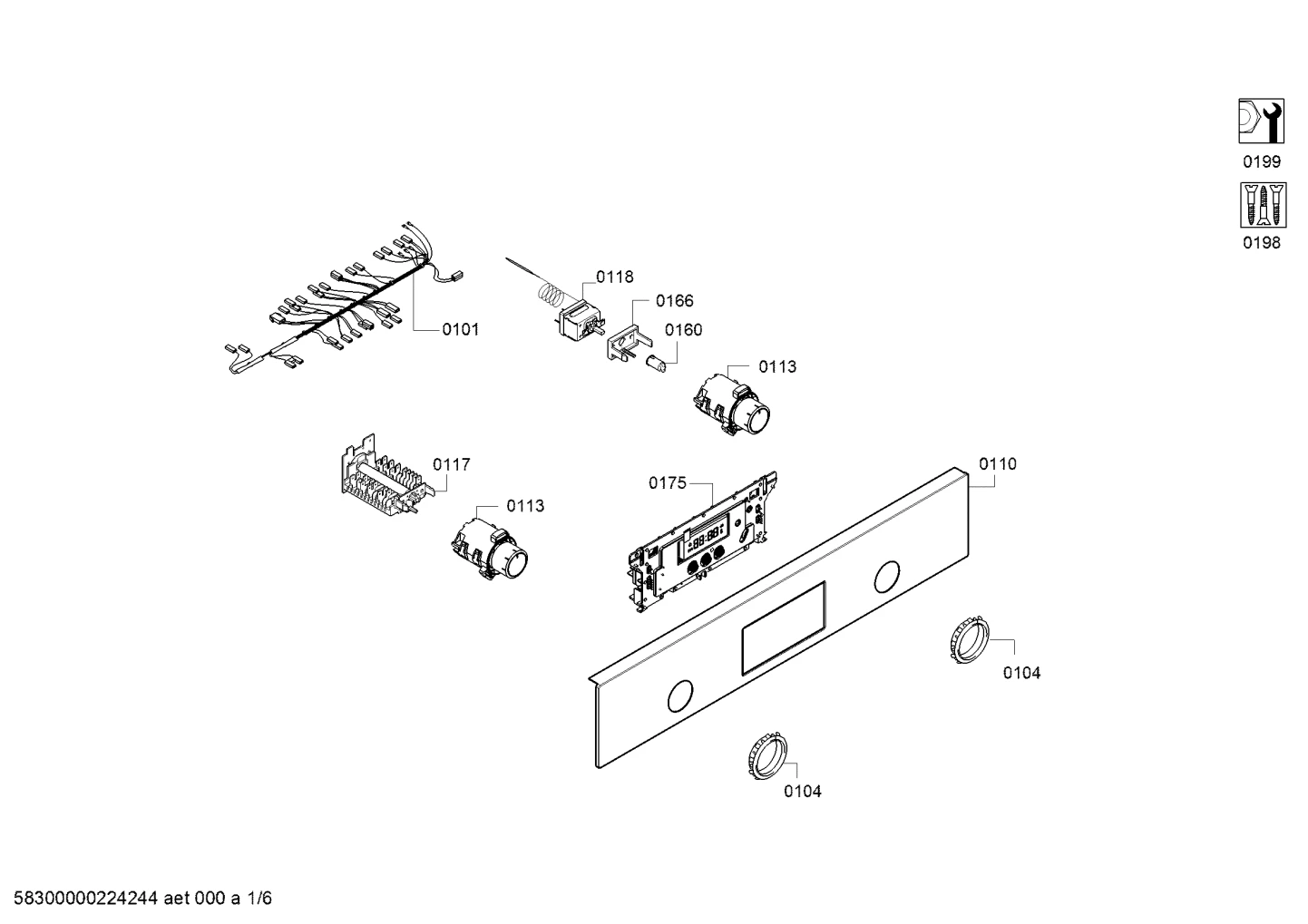 Screws, Seals & Gaskets (0198-0198)