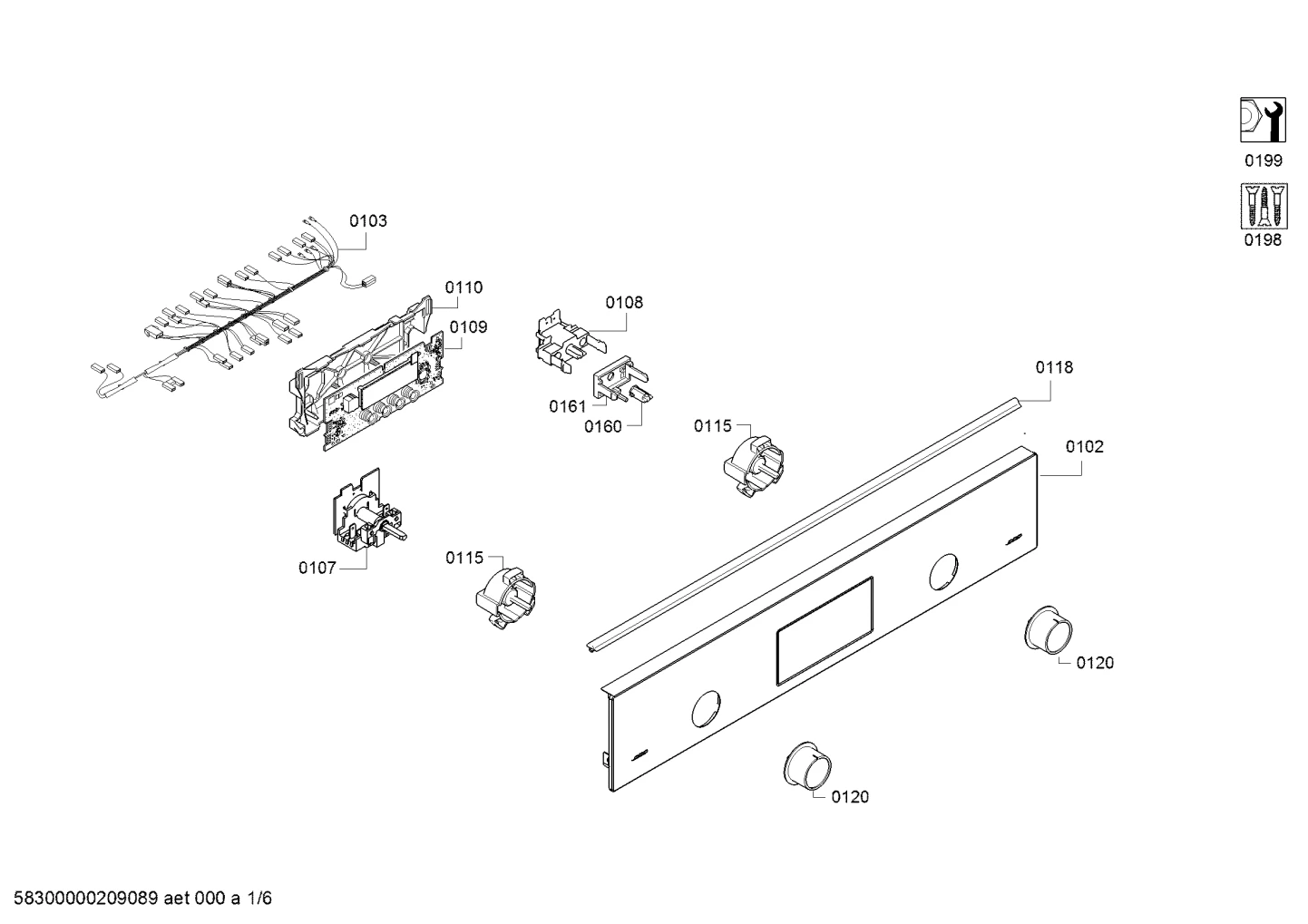 Screws, Seals & Gaskets (0109-0198)