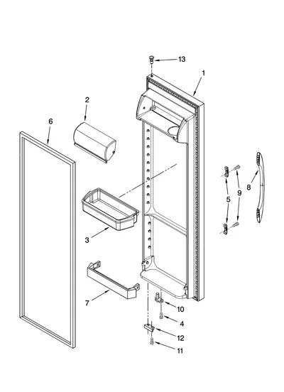 REFRIGERATOR DOOR PARTS