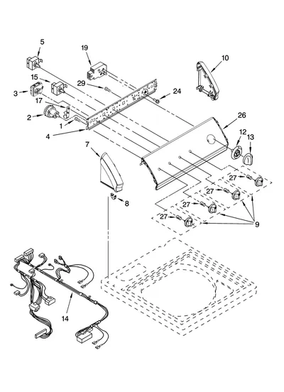 CONTROL PANEL PARTS