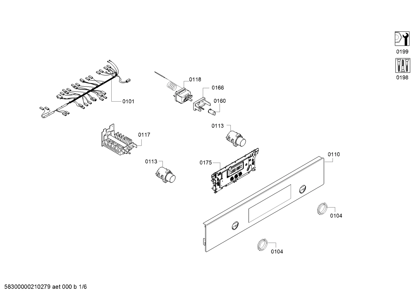 Screws, Seals & Gaskets (0198-0198)
