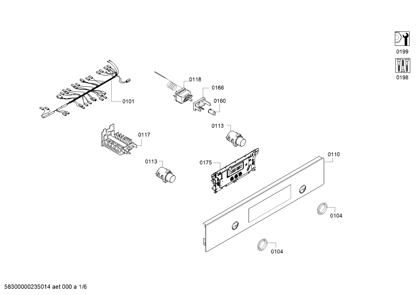 Screws, Seals & Gaskets (0198-0198)