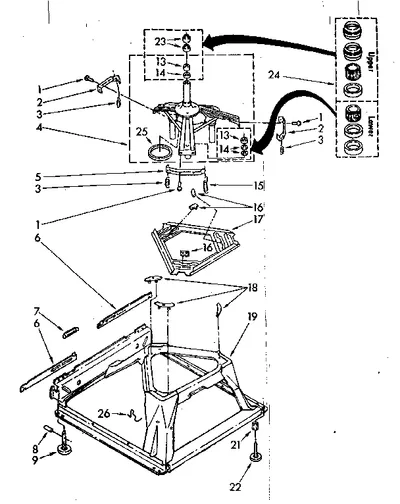 MACHINE BASE PARTS