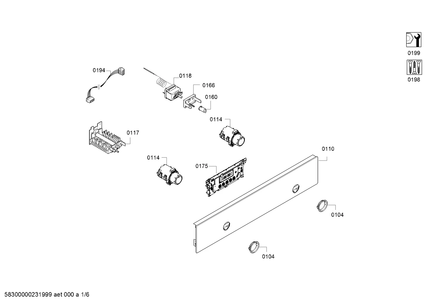 Screws, Seals & Gaskets (0198-0614)