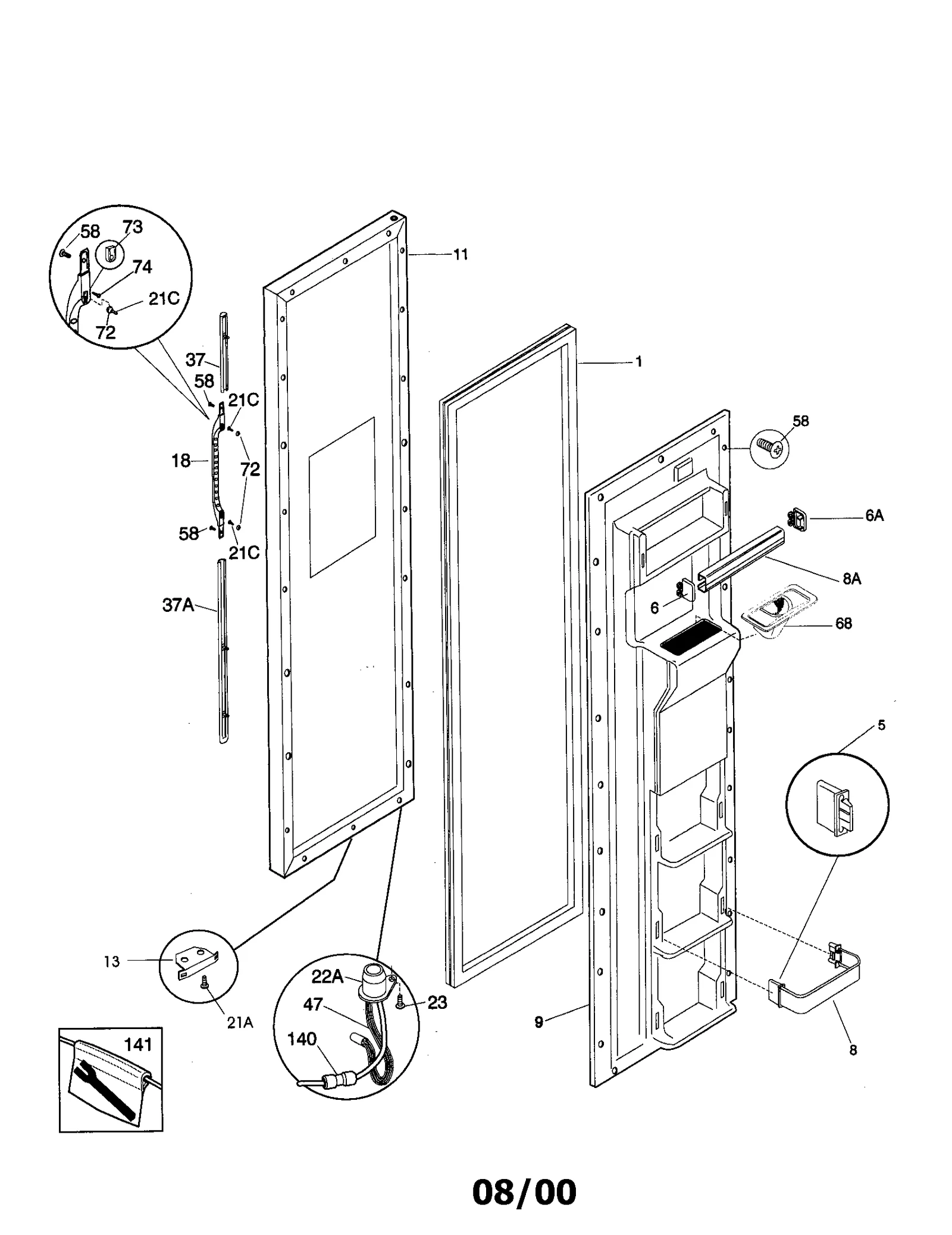 Panel-Outside Door