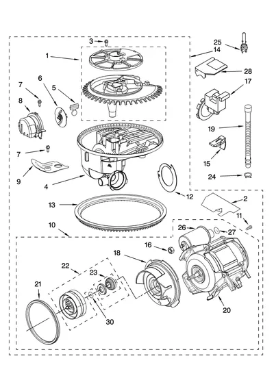 PUMP AND MOTOR PARTS