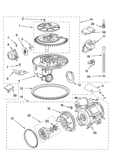 PUMP AND MOTOR PARTS
