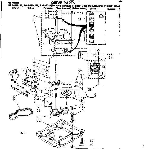 Centerpost Bearing Kit