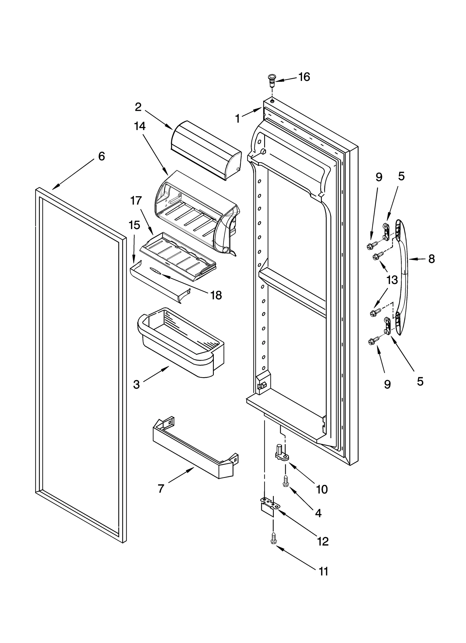 Door FIP White
