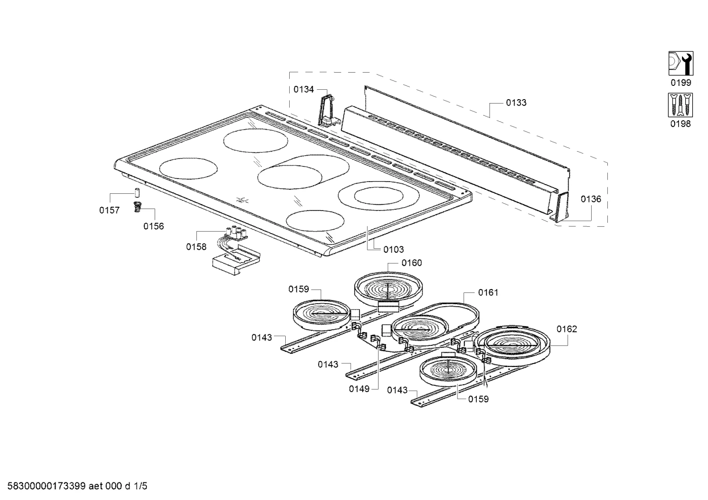 Glass Ceramic Hob Top