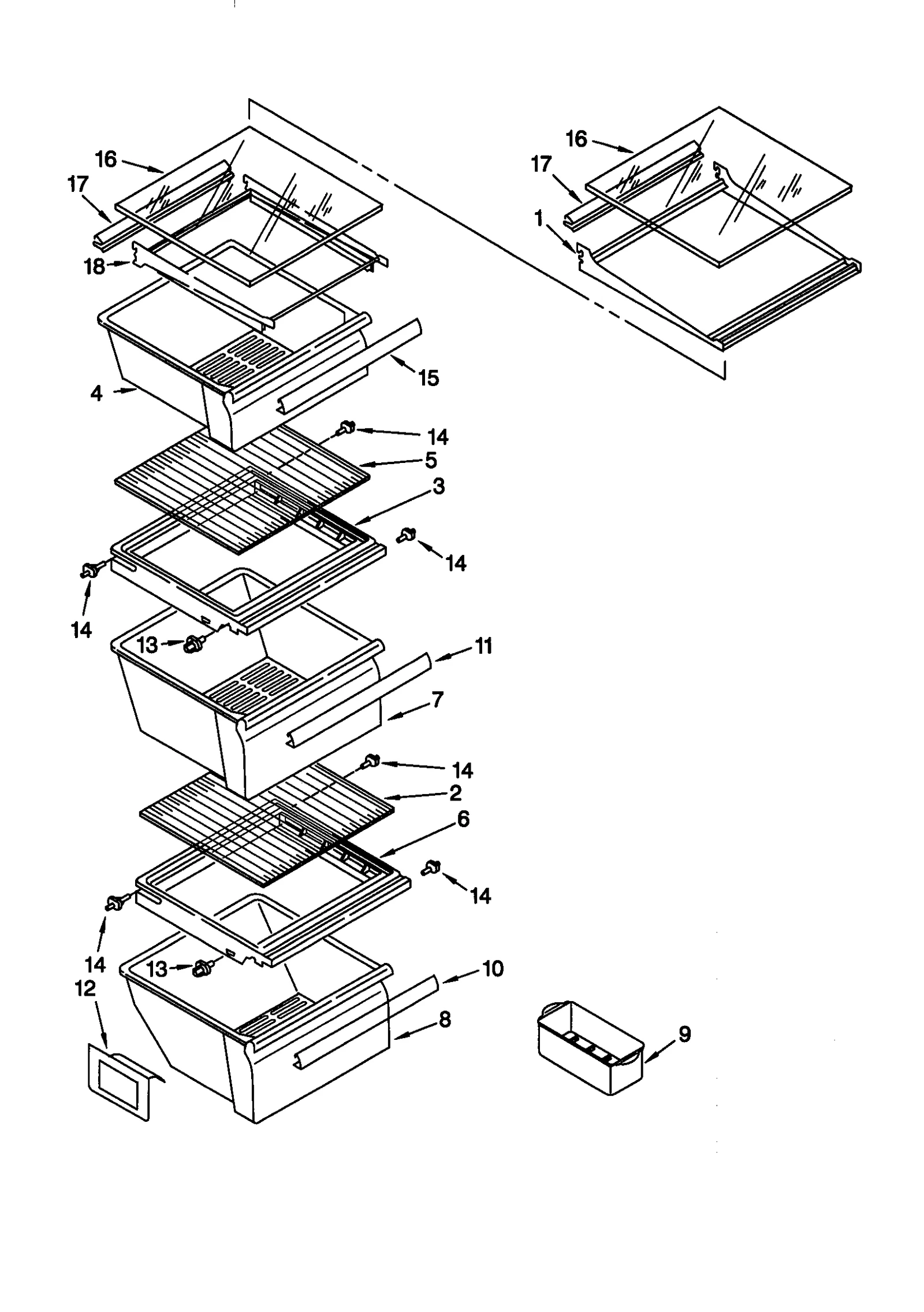 Cantilever Shelf
