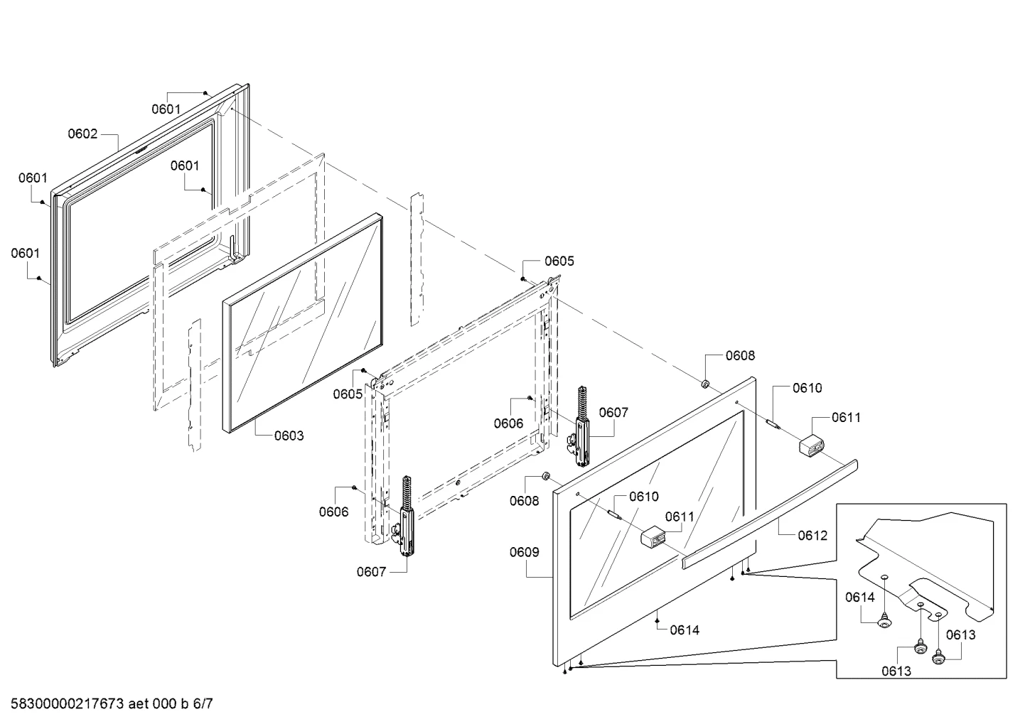 Hinge, Dual Spring, Sgl/Hard, 30, HT