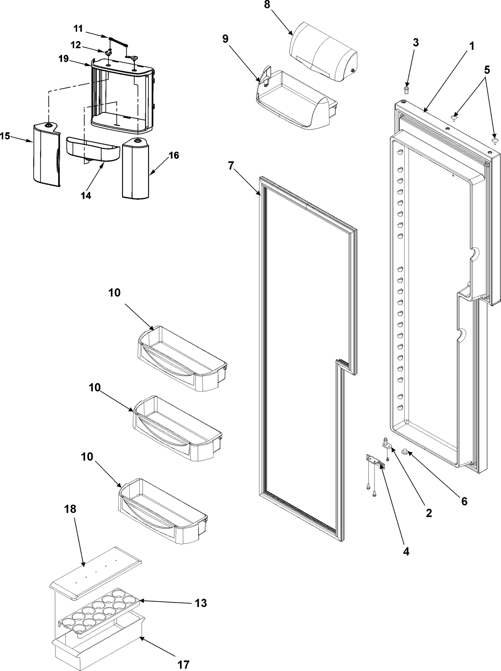 Door FIP White
