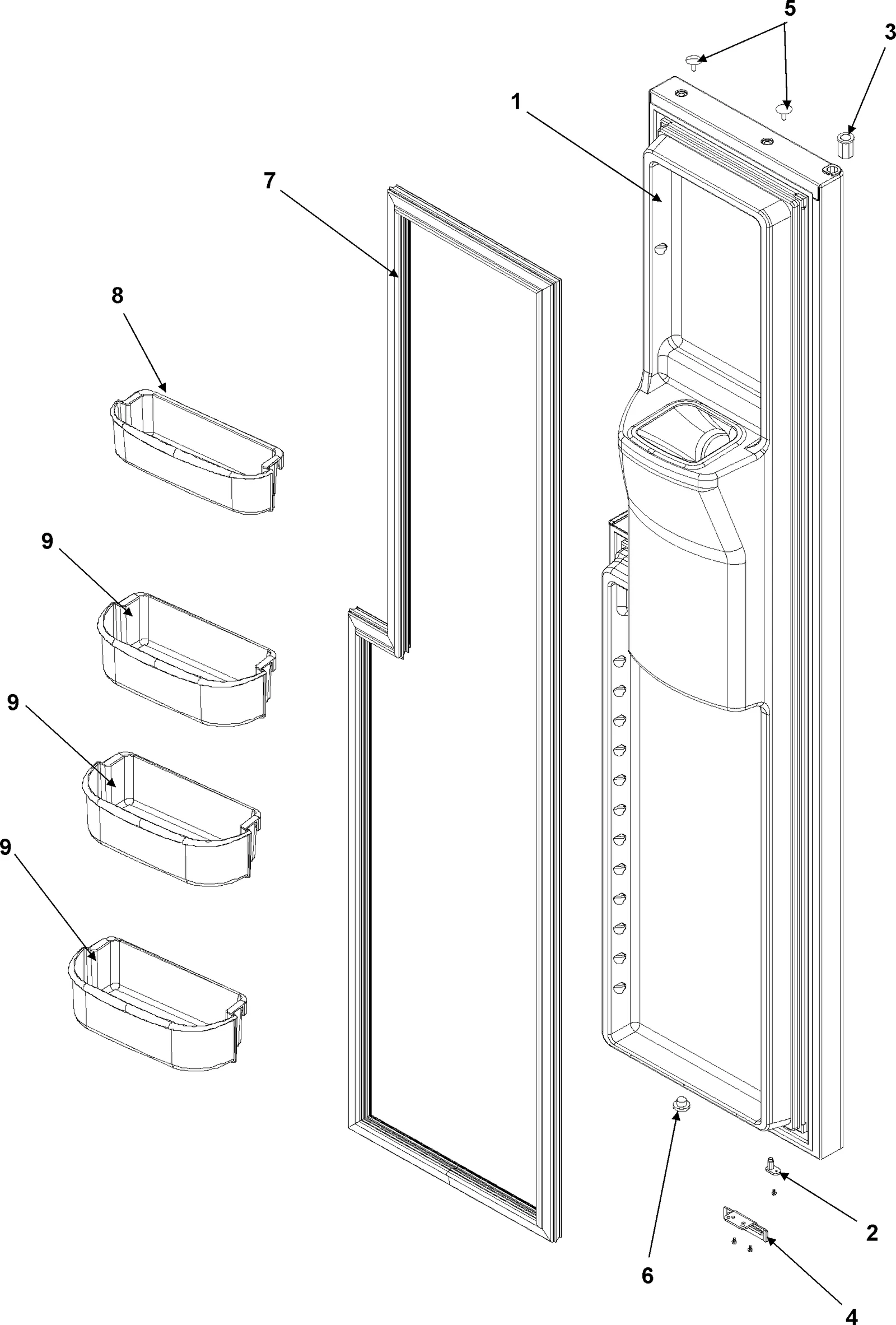 Door FIP White