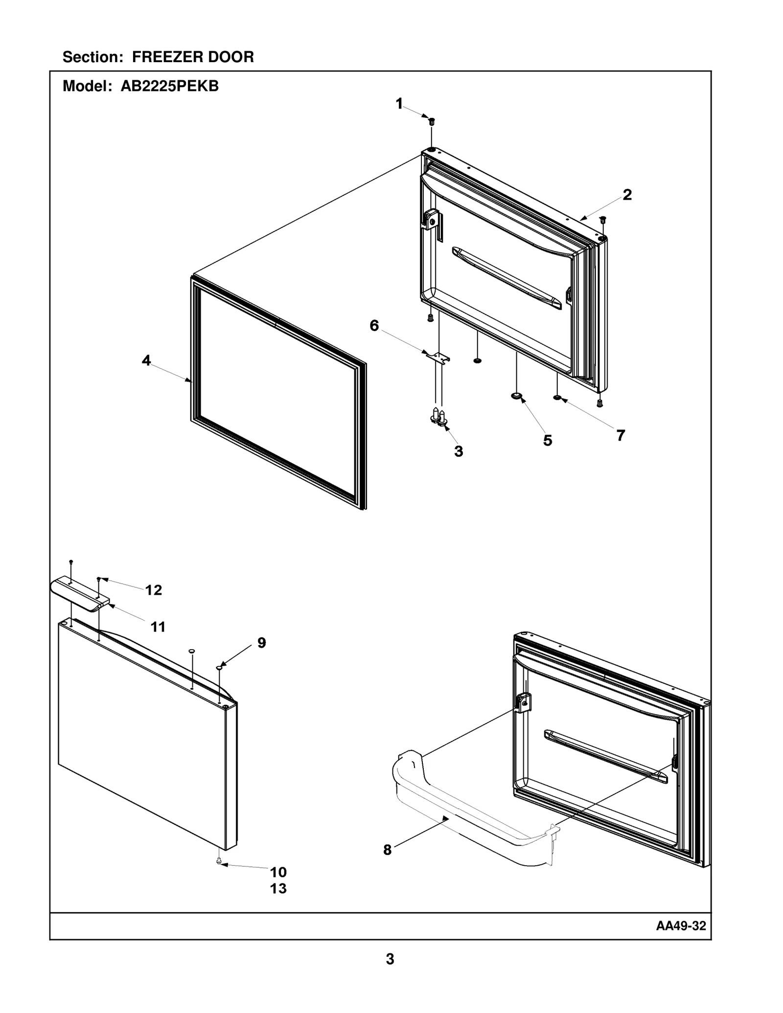 Door FIP Black