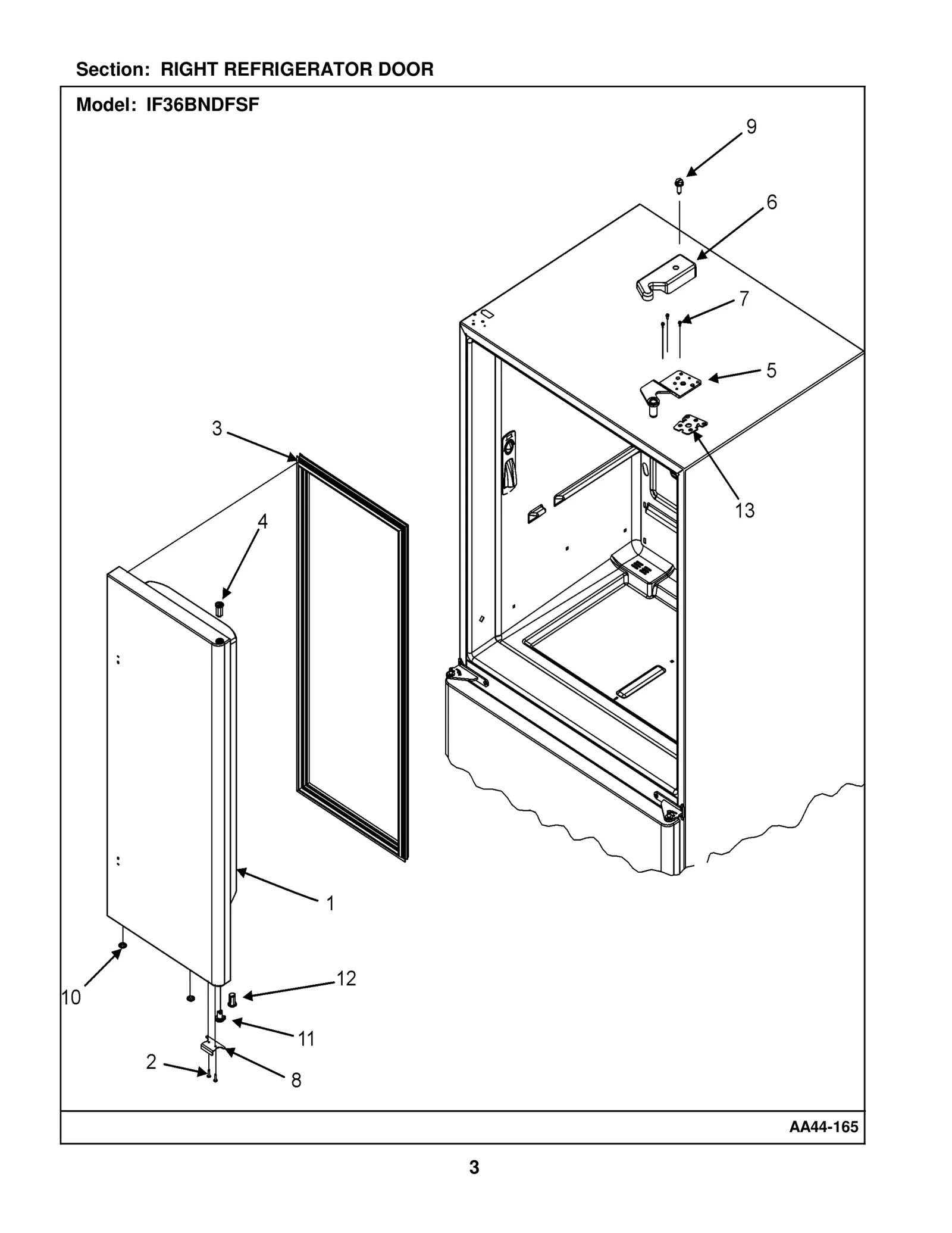 Door FIP Black