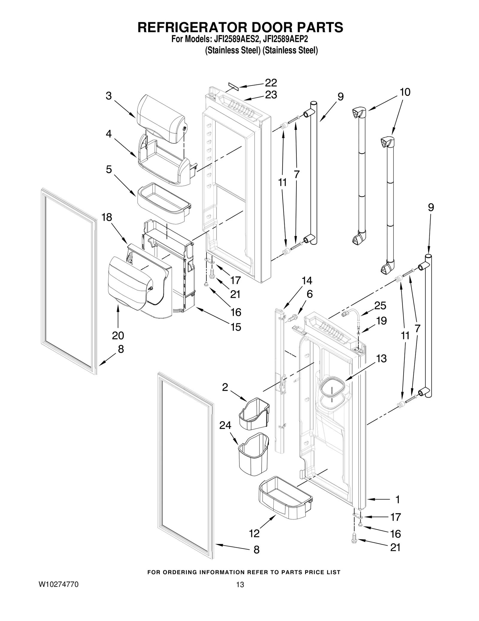 Door FIP Stainless Steel