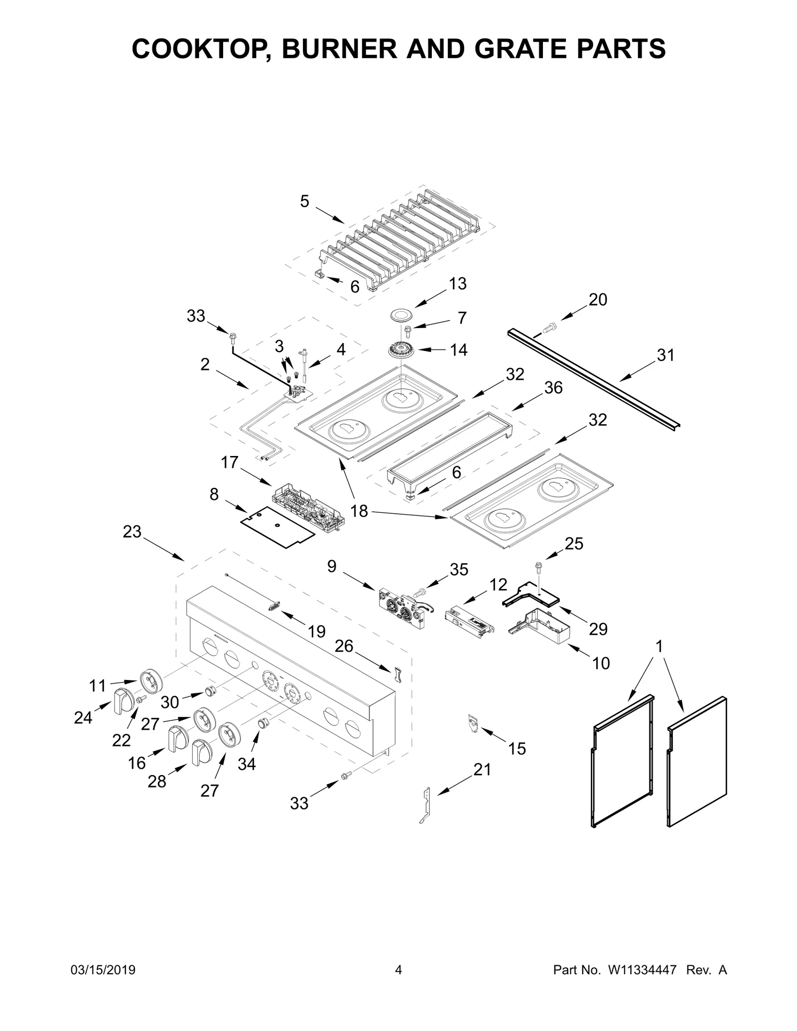 Burner Grate Assembly