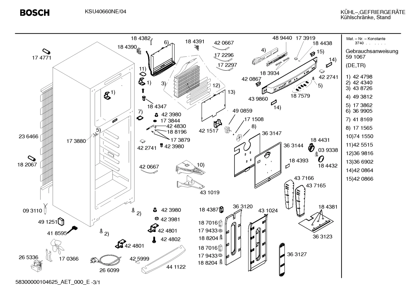 Lighting, Seals & Gaskets (0010-1290)