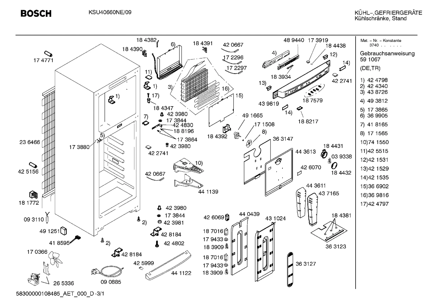 Lighting, Seals & Gaskets (0080-1190)