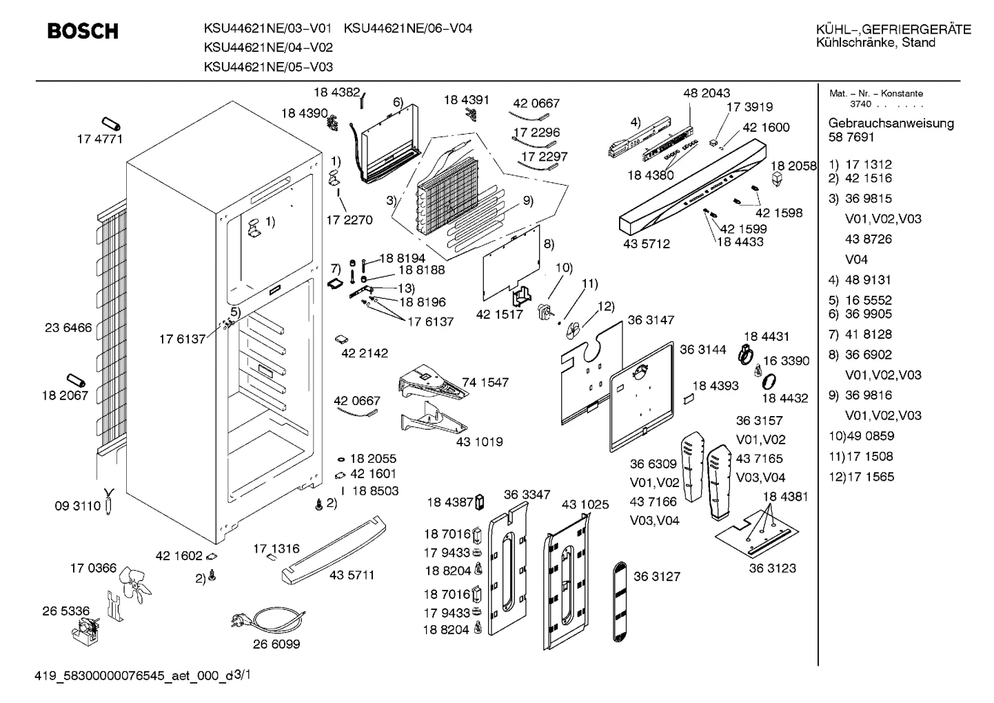 Lighting, Screws (0001-0199)