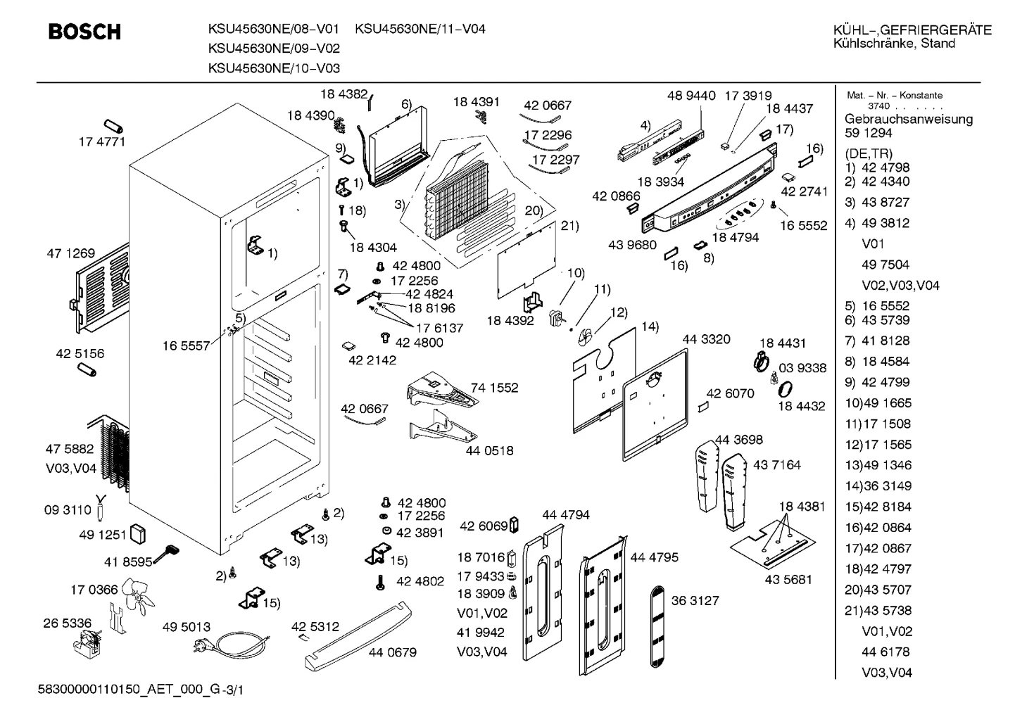 Lighting, Seals & Gaskets (0010-1320)