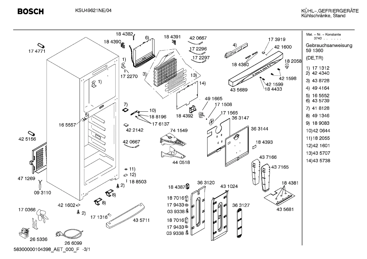 Lighting, Seals & Gaskets (0010-1320)