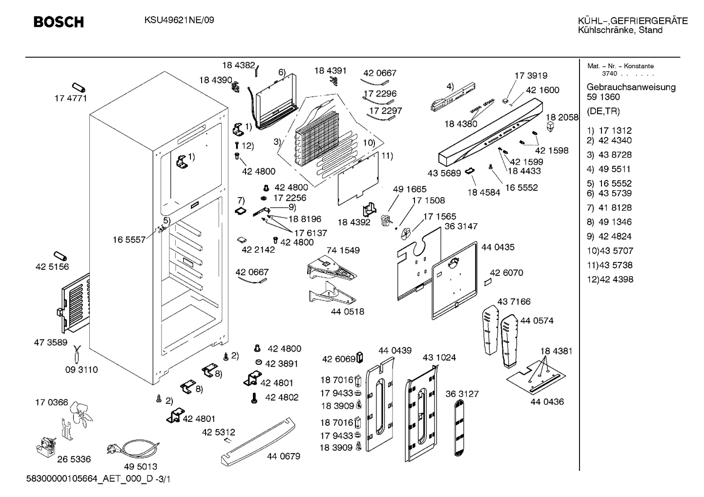 Seals & Gaskets, Lighting (0010-0560)