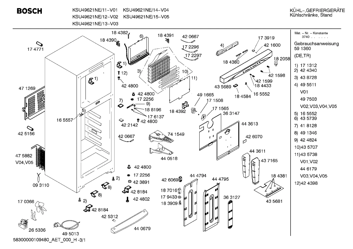 Screws, Seals & Gaskets (0020-1120)