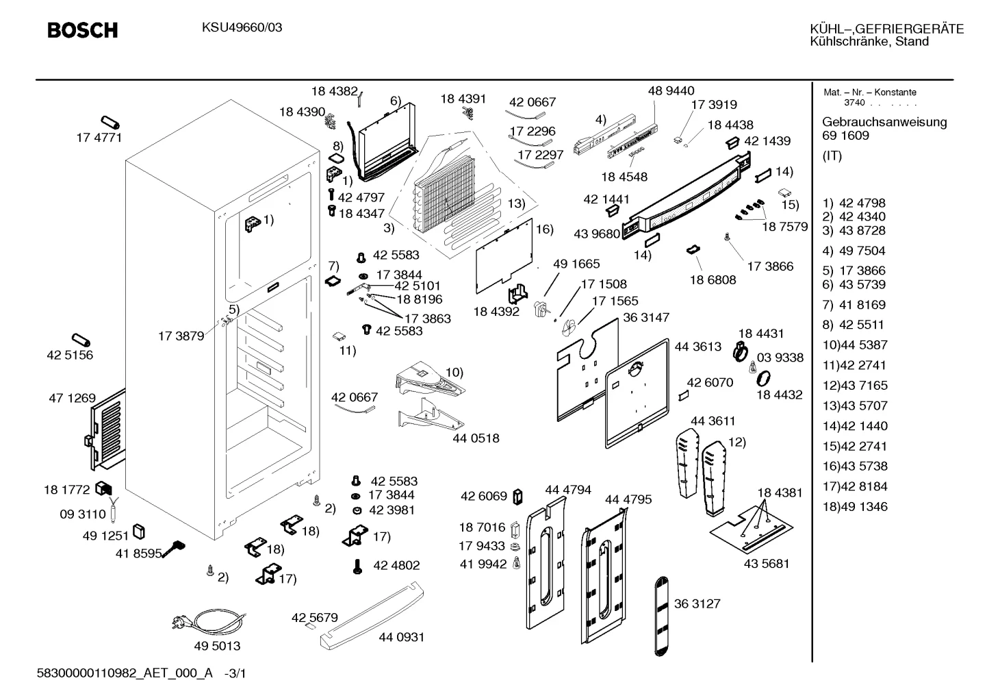 Lighting, Seals & Gaskets (0050-1210)