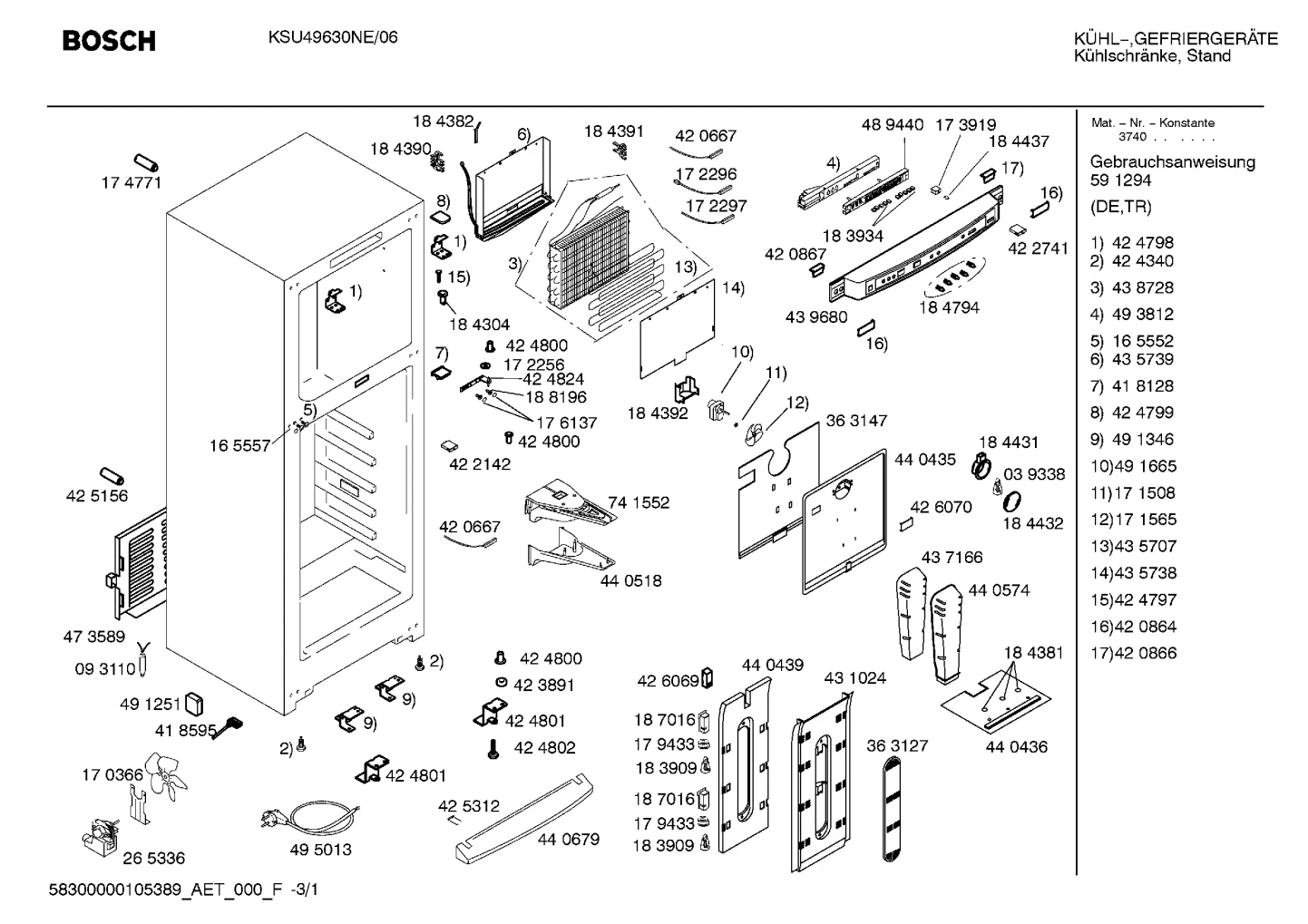 Lighting, Seals & Gaskets (0199-1970)