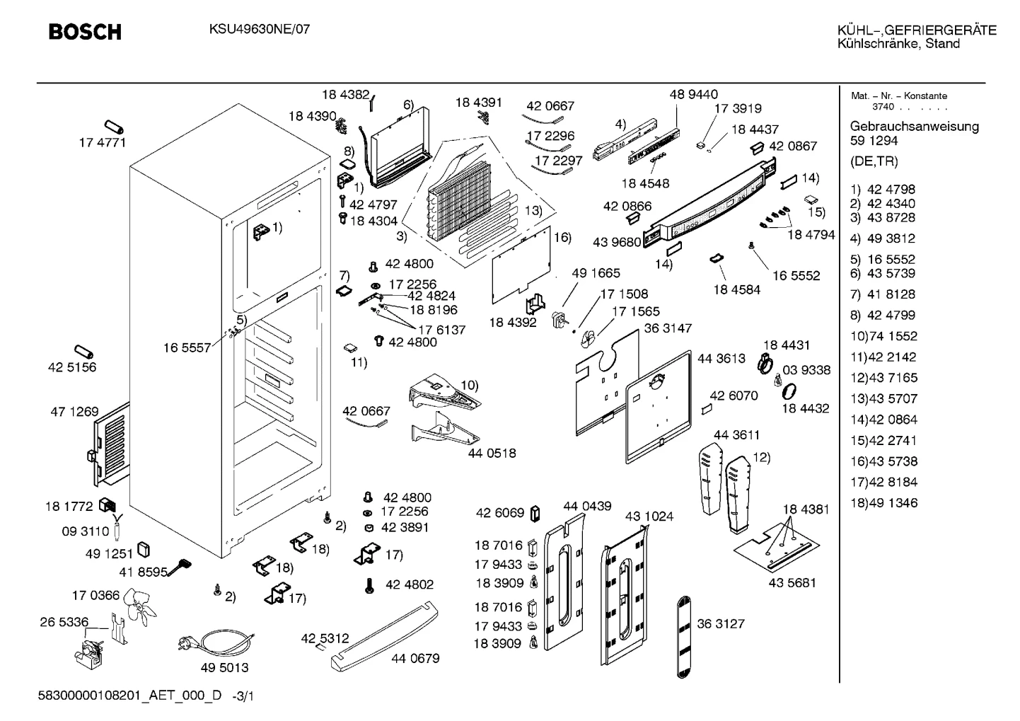Lighting, Seals & Gaskets (0120-1290)