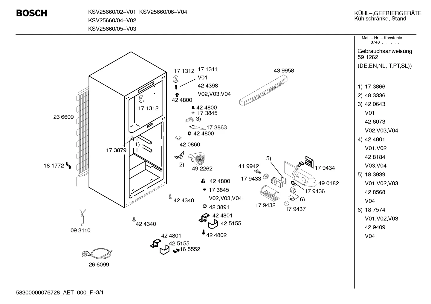 Screws, Seals & Gaskets (0020-0199)
