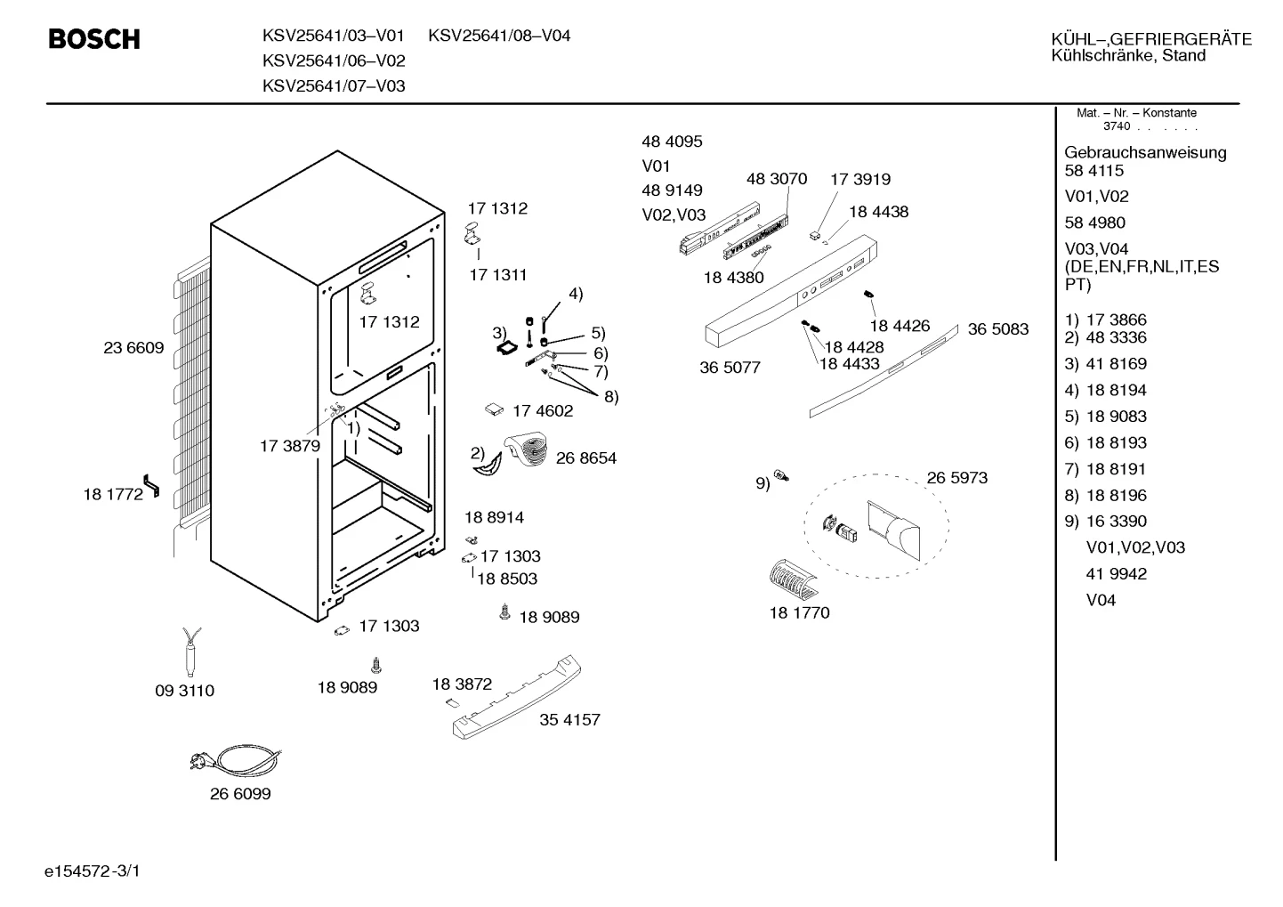 Screws, Seals & Gaskets (0007-0199)